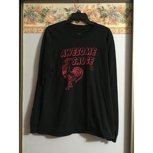Brisco Brand Large Awesome Sauce Classic Casual Long Sleeve Shirt